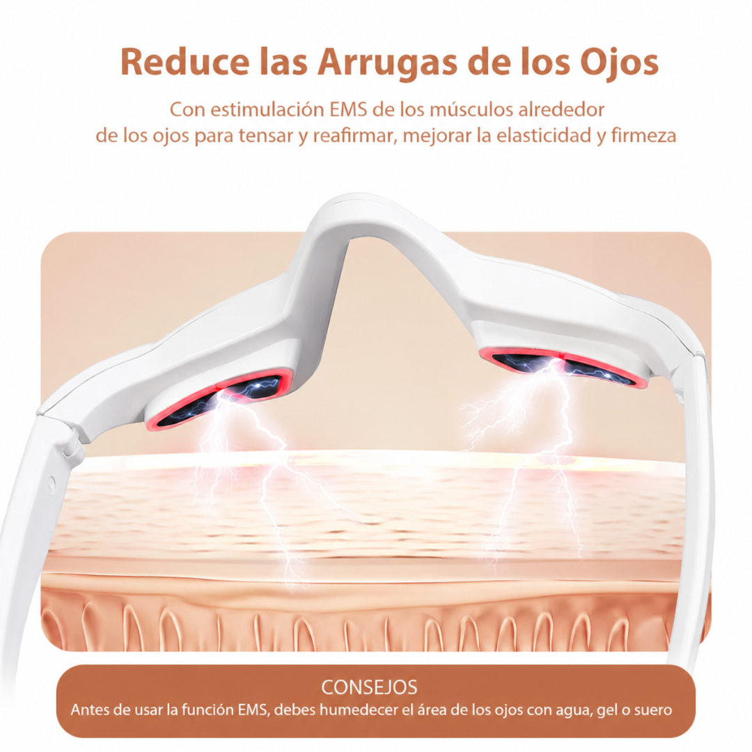 Masajeador Ocular Con Luz Infrarroja